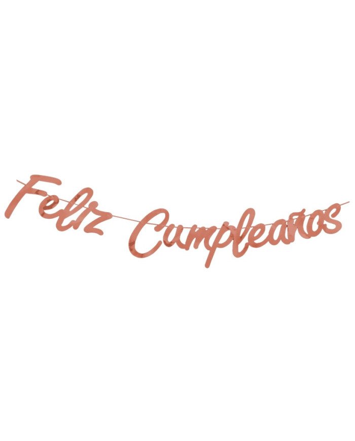 Festón Feliz Cumpleaños Cursivo