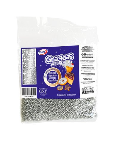 GRAGEA PLATEADA ITALO 125 GR