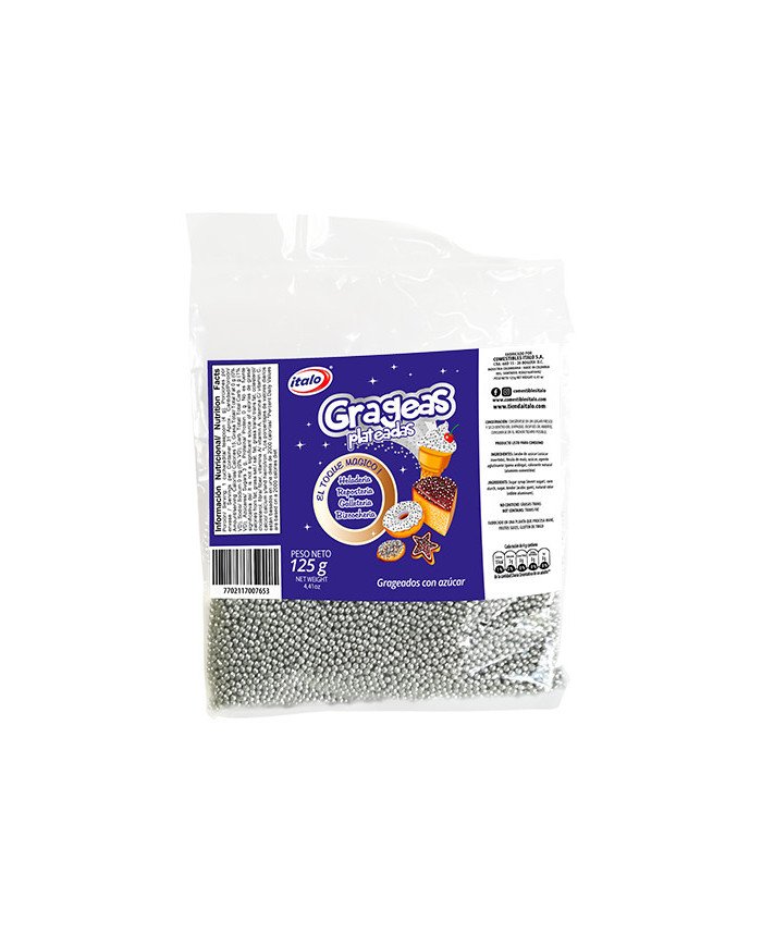 GRAGEA PLATEADA ITALO 125 GR