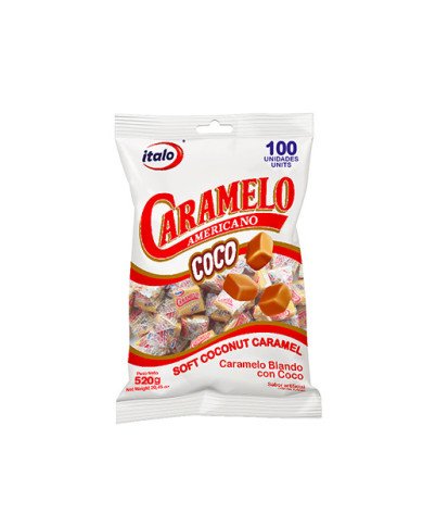 CARAMELO DE COCO ITALO 520 GR