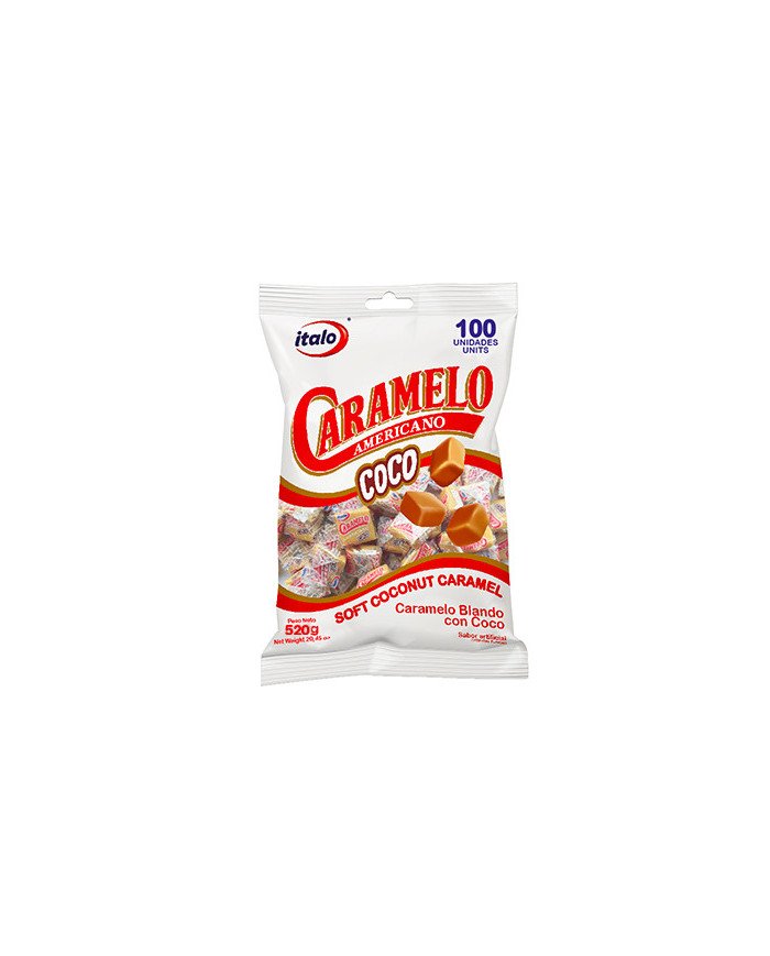 CARAMELO DE COCO ITALO 520 GR