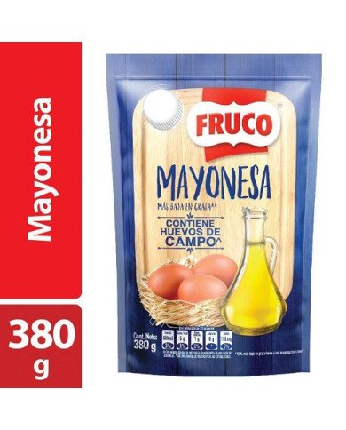 Salsa Mayonesa FRUCO Doypack 380gr