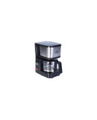 CAFETERA 6 TAZAS NEGRA V/VIDRIO HECM9420SS