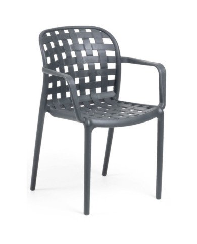 Silla Isa gris oscuro