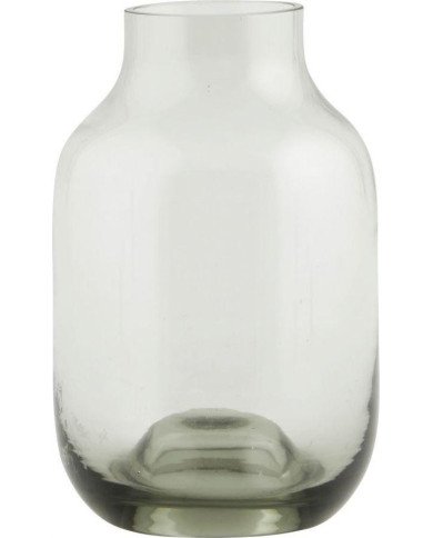 Jarrón Shaped 9x14 cm gris