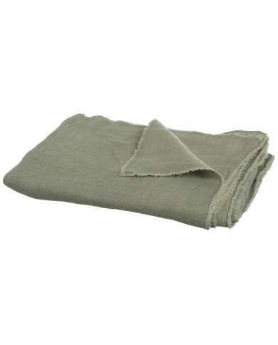 Manta Stonewashed 200x150 cm, Caqui