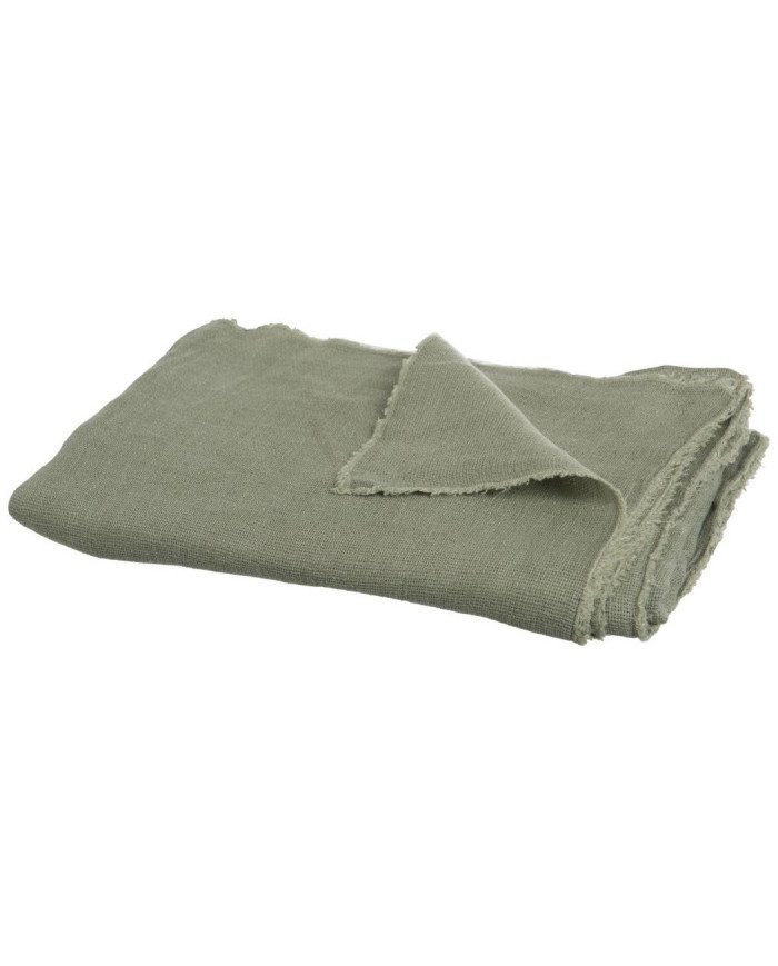 Manta Stonewashed 200x150 cm, Caqui