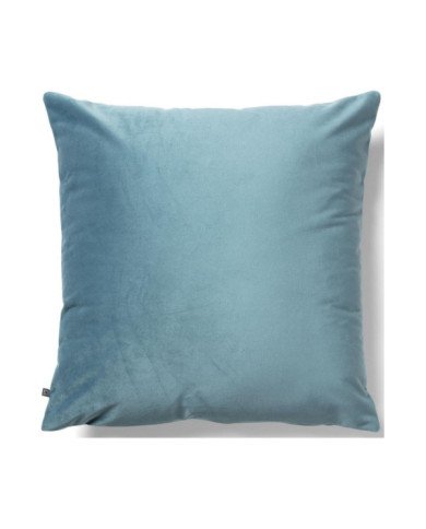 Funda cojín Lita 45 x 45 cm terciopelo turquesa