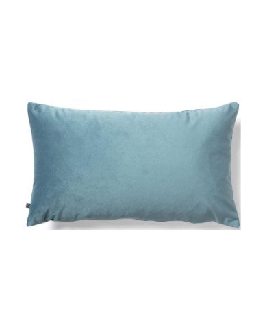 Funda cojín Lita 30 x 50 cm terciopelo turquesa