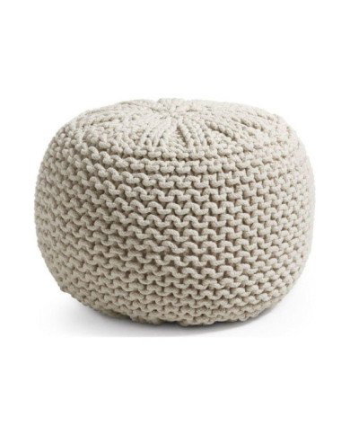 Puf Shott    diam         50 cm blanco