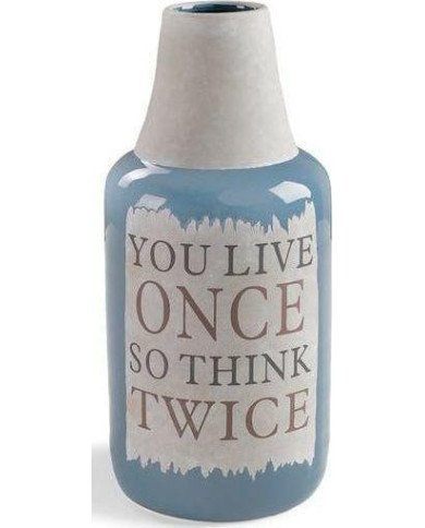 Jarrón Bagur azul marino