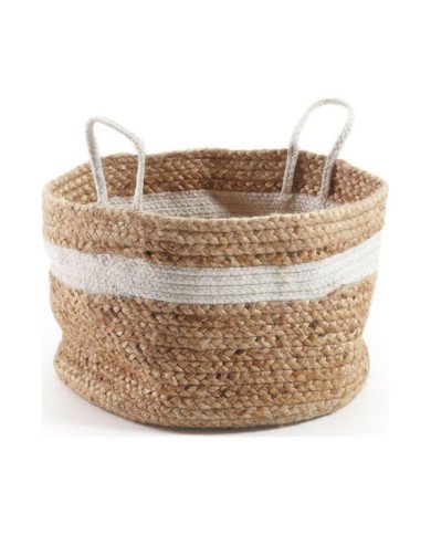 Cesta Saht natural y blanco