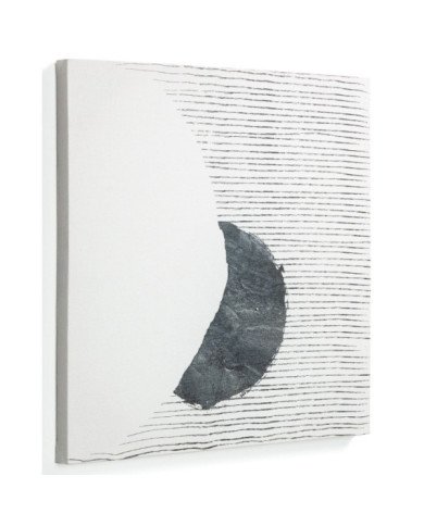 Lienzo grande Prism 50 x 50 cm fondo gris