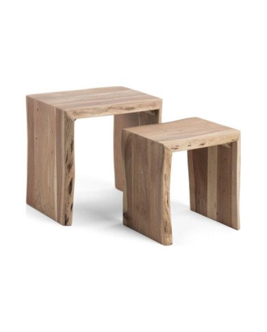 Set Zuleika de 2 mesas nido