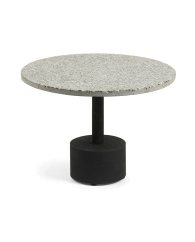 Mesa auxiliar Delano    diam         55 cm gris