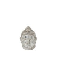 FIGURITA BUDA CERAMICA PLATA L