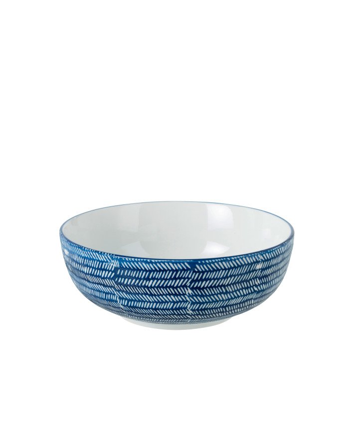 CUENCO IMPRESO PORCELANA AZ/BL