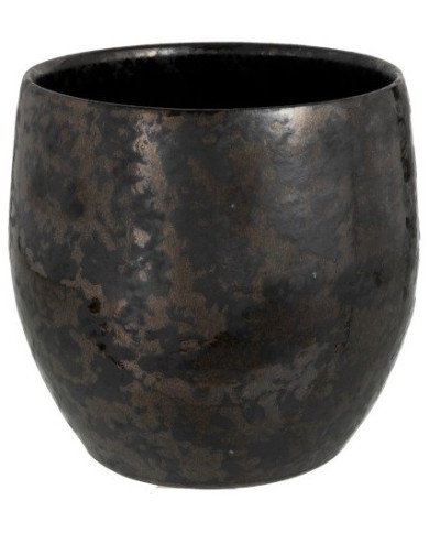 MACETA ANT SMOKEY CER NEG L