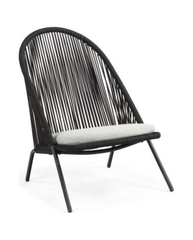 Sillón Stad 63x85 cm negro