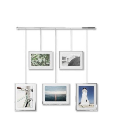 Marco de fotos de exposición 70x66 cm cromado