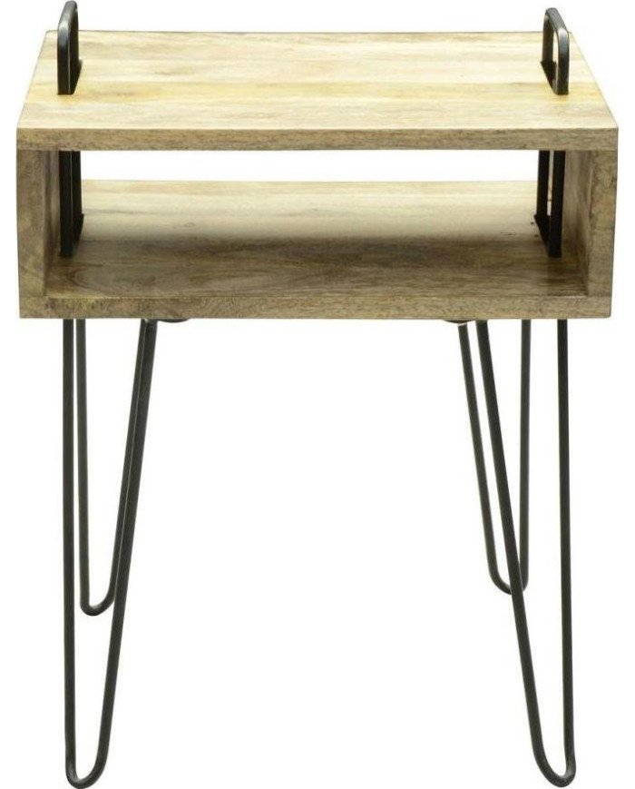 Mesa de centro Mango 40x34 cm, madera