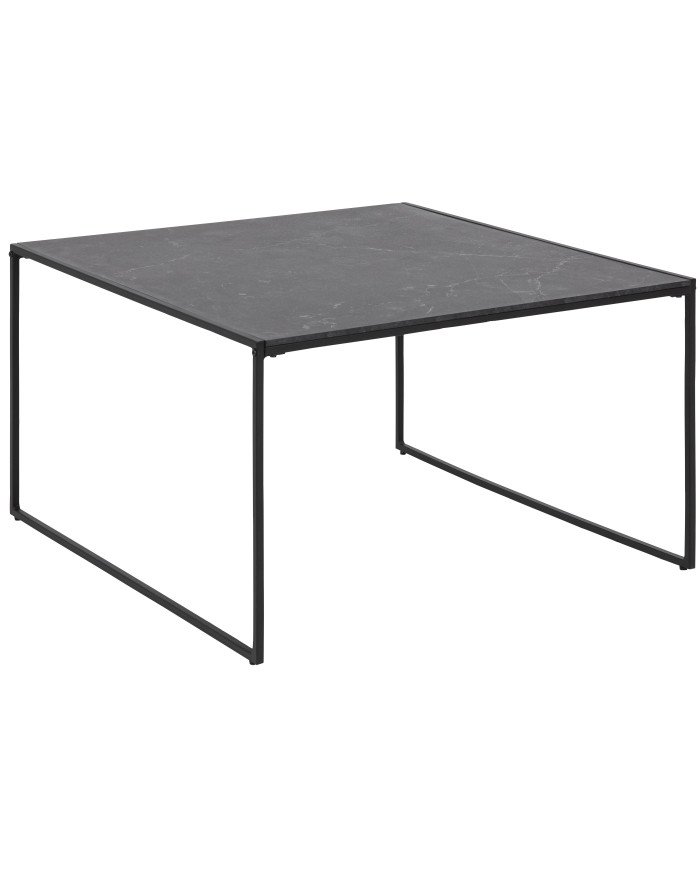 Mesa de centro Infinity 80x80 cm negro