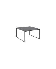 Mesa de centro Infinity 80x80 cm negro