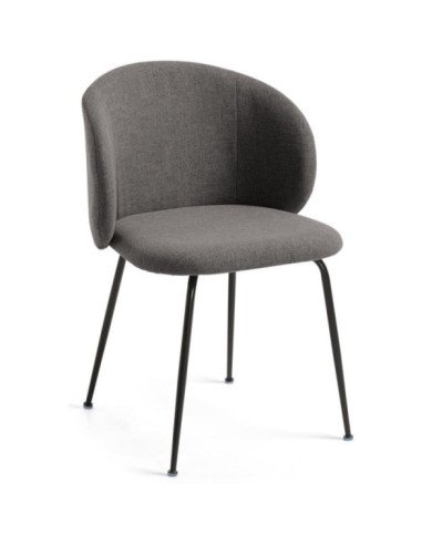 Silla Minna gris oscuro
