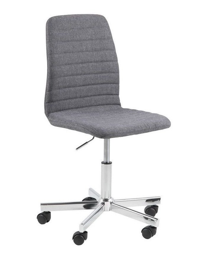 Silla de oficina Amanda 61 x 95 cm gris