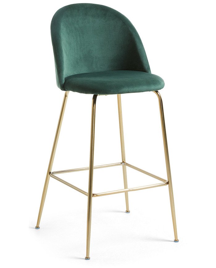 Taburete de bar Mystere 53x108 cm verde oscuro