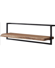 Estantería de pared 100x30 cm madera