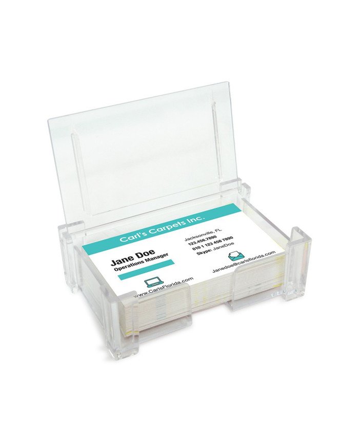 Tarjetero Plástico 4