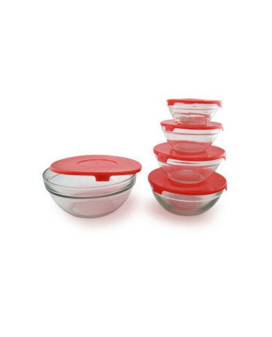 Juego de Recipientes en Vidrio